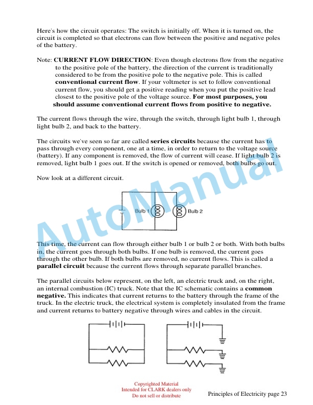 Clark ET100 Principles of Electricity Technical Training-3