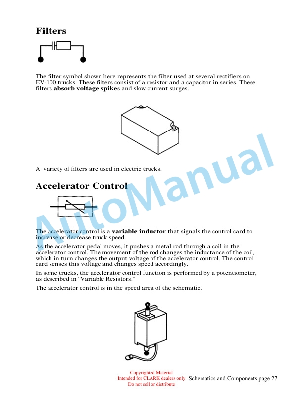 Clark ET101 Schematics and Components Technical Training-4