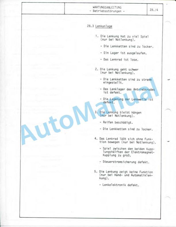 Clark ETD10, ETD15S, ETD15 Operator and Maintenance Manual OM-558-5