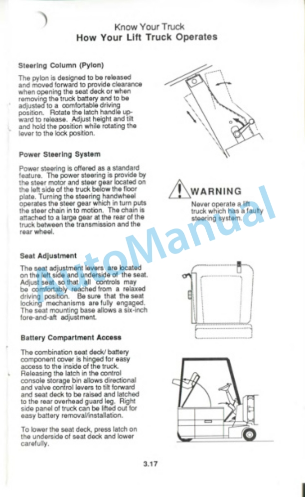 Clark ETR 10 Operator Manual OM-557-2