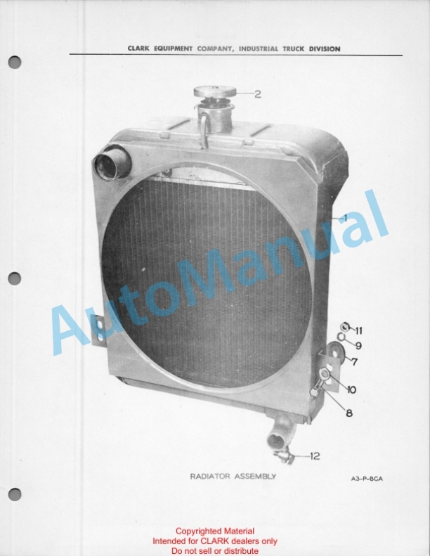 Clark Gas Clipper C Parts Book 35-3