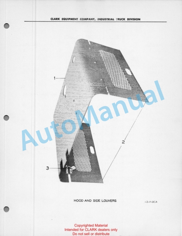 Clark Gas Clipper C Parts Book 35-4