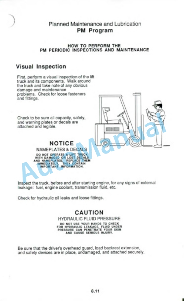 Clark GCX 12-15-17E, GPX 12-15-17E Operator Manual OM-603-5