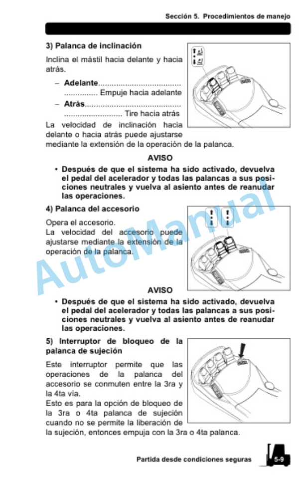 Clark GEX 40, GEX 45, GEX 50 Electric Rider Lift Trucks Operator Manual OM-900 SPA-2