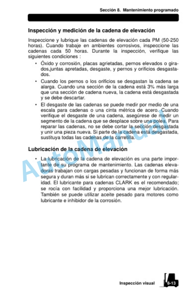 Clark GEX 40, GEX 45, GEX 50 Electric Rider Lift Trucks Operator Manual OM-900 SPA-5