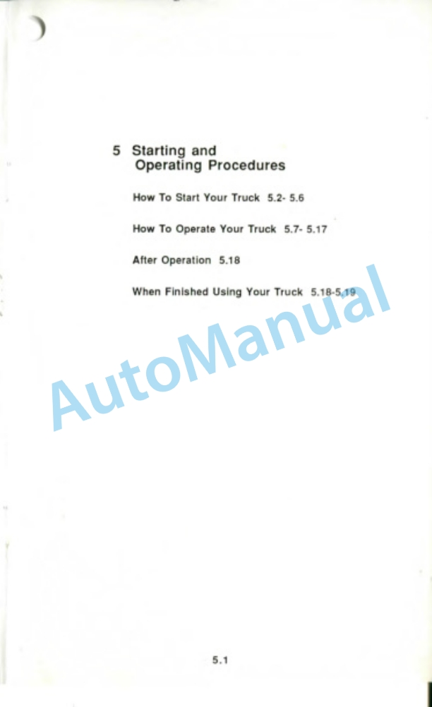 Clark GPS 12-15 Operator Manual OM-554-2