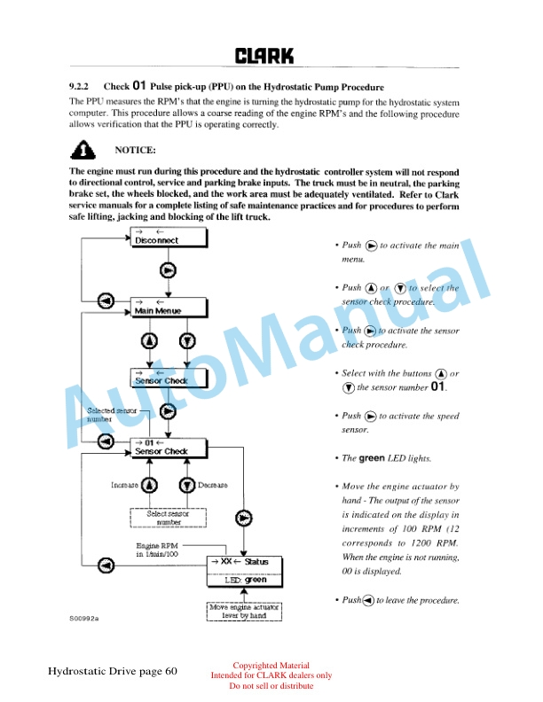 Clark HT200 Hydrostatic Drive Technical Training-3