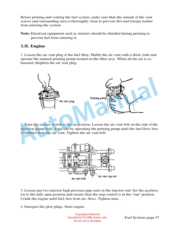 Clark IC 101 Fuel Systems Technical Training-3