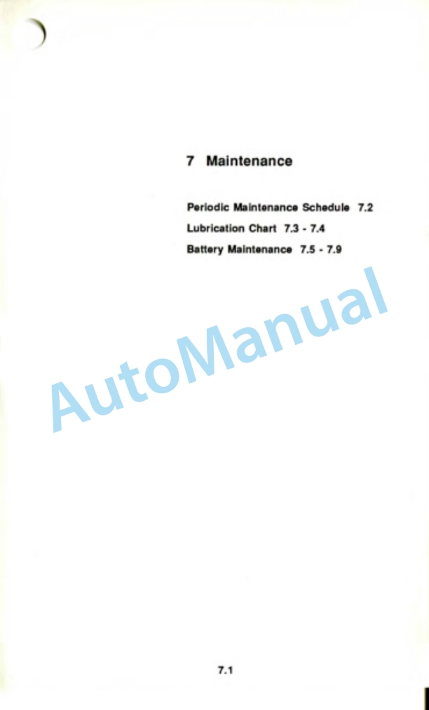 Clark NP 300 30 - 40 D, NS 300 30 - 40 D Operator Manual OM-550-5