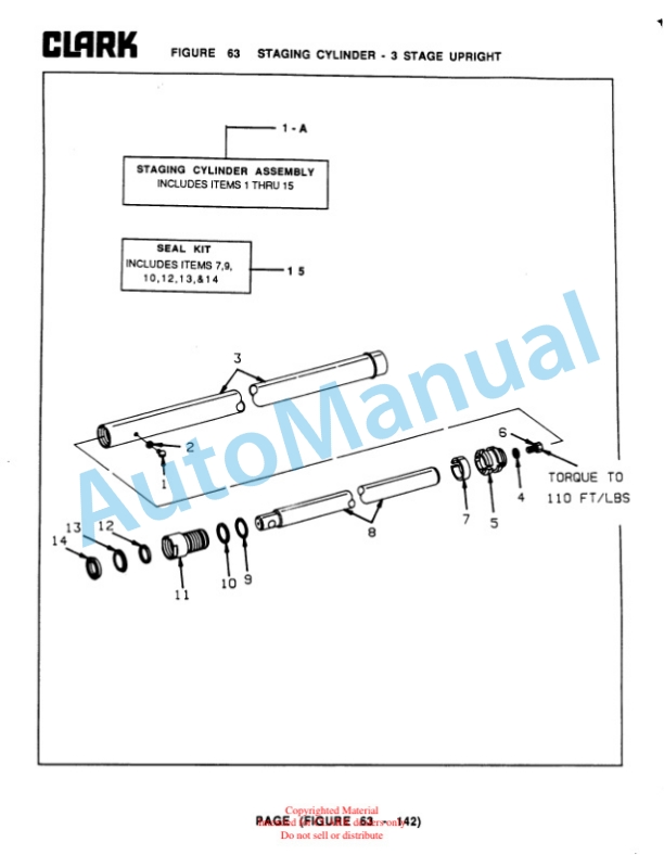 Clark NP15, NP20, NP12D Parts Manual-3
