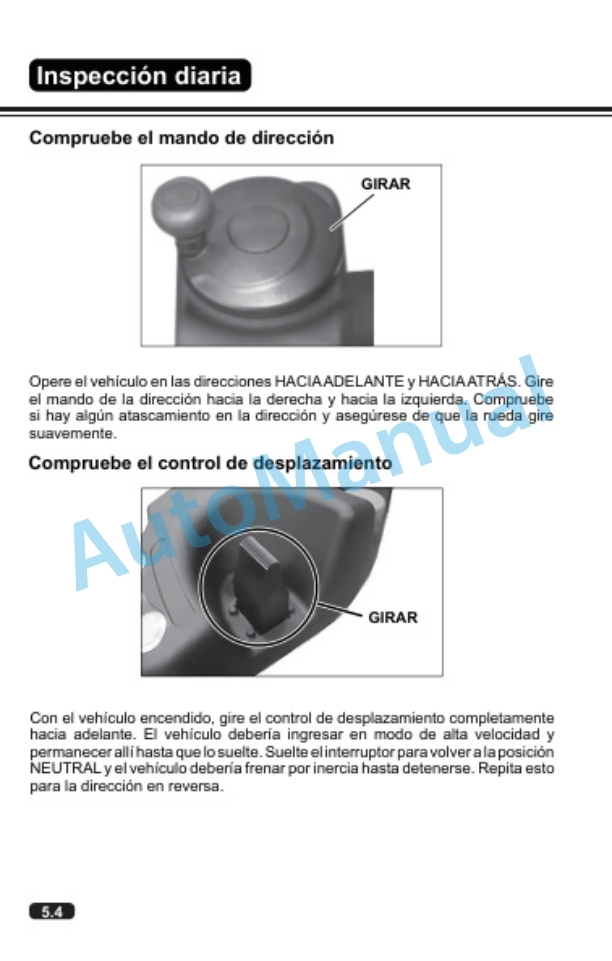Clark OSQ 126-192 Operator Manual OM-1203-3