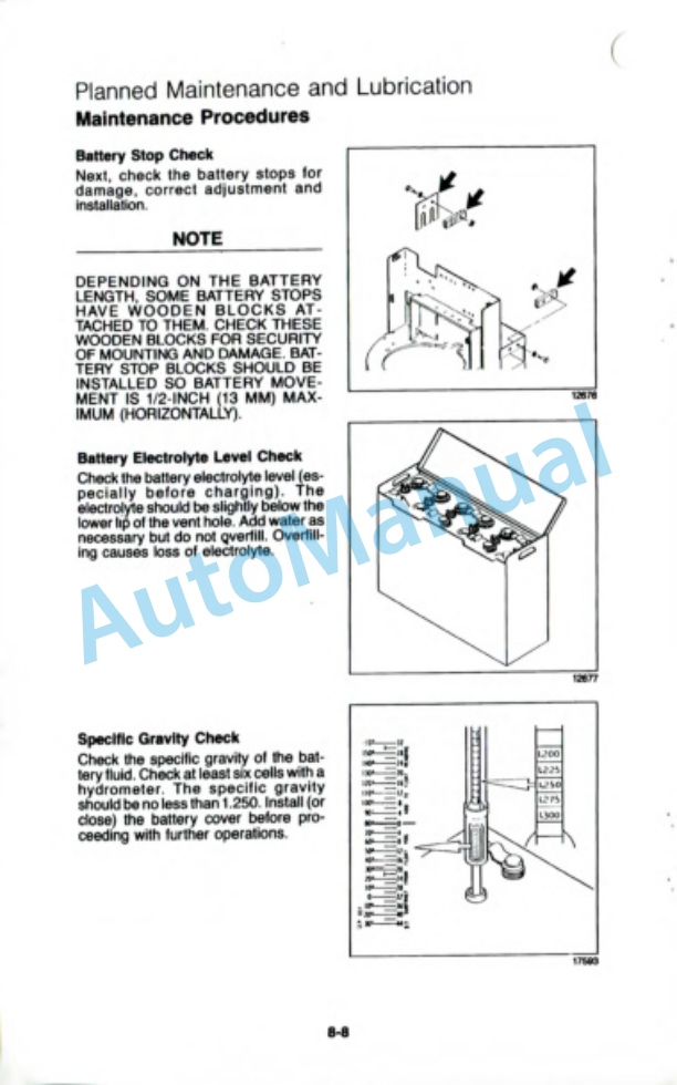 Clark P 40, P 60, HWP 40, HWP 60 Operator Manual OM-541-5