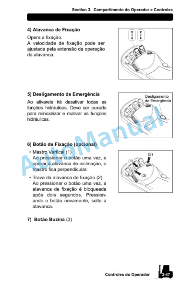 Clark S 20, 25, 30, 35 D, L, G, S 20, 25, 30, 32C L, G Operator Manual OM-1078-2