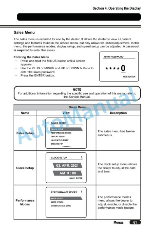 Clark SE 15-25T Operator Manual OM-747-2