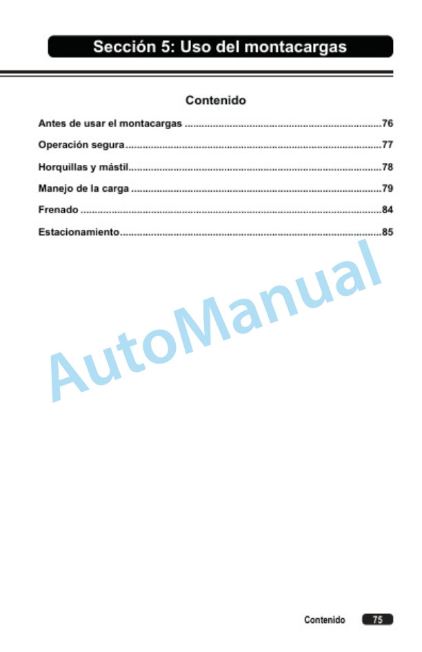 Clark SES15-25 Operator Manual OM-1213-3