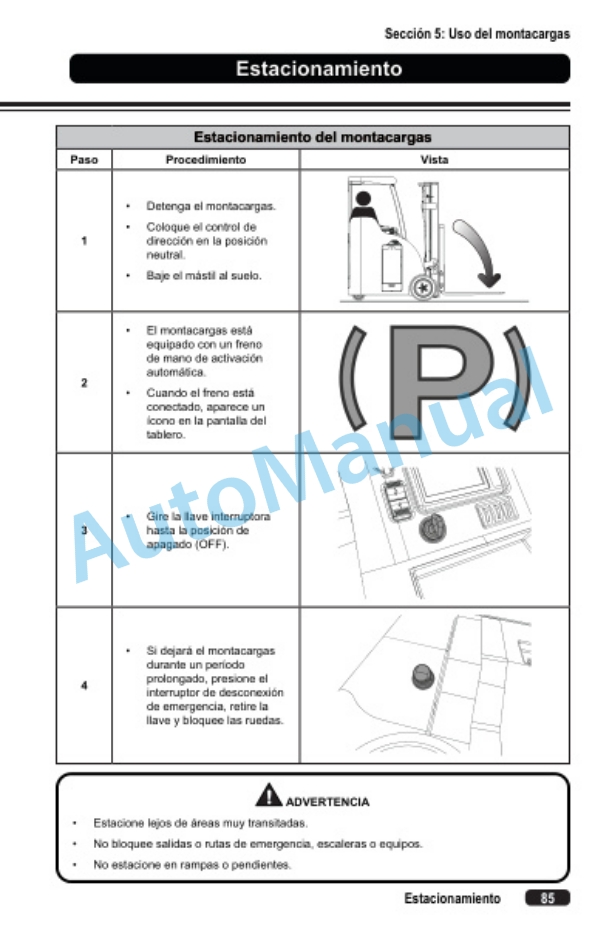 Clark SES15-25 Operator Manual OM-1213-4