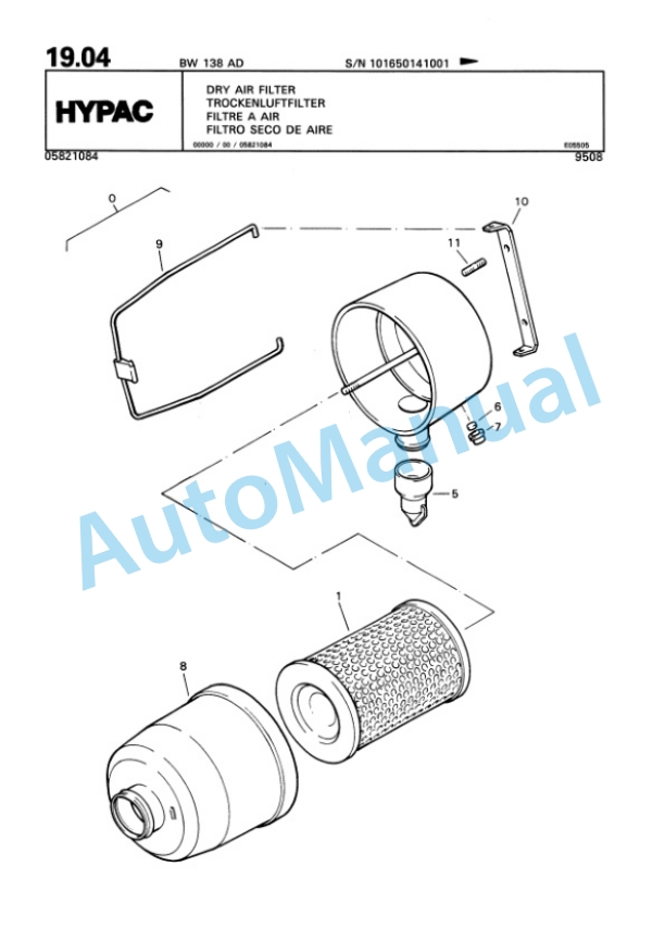 Hypac C 754 B Vibratory Double Drum Compactor Spare Parts Catalogue 00811441 2 Hypac C 754 B Vibratory Double Drum Compactor Spare Parts Catalogue 00811441-2