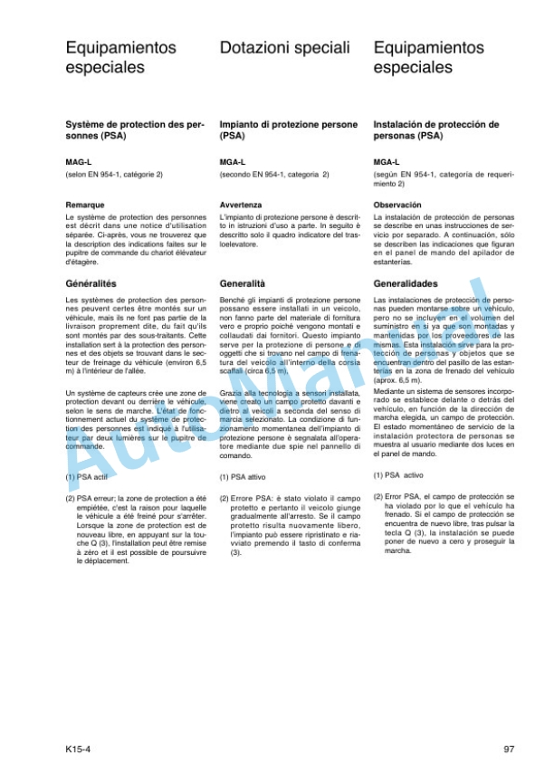Linde 009-01 - K15-4 Operating Instructions-4