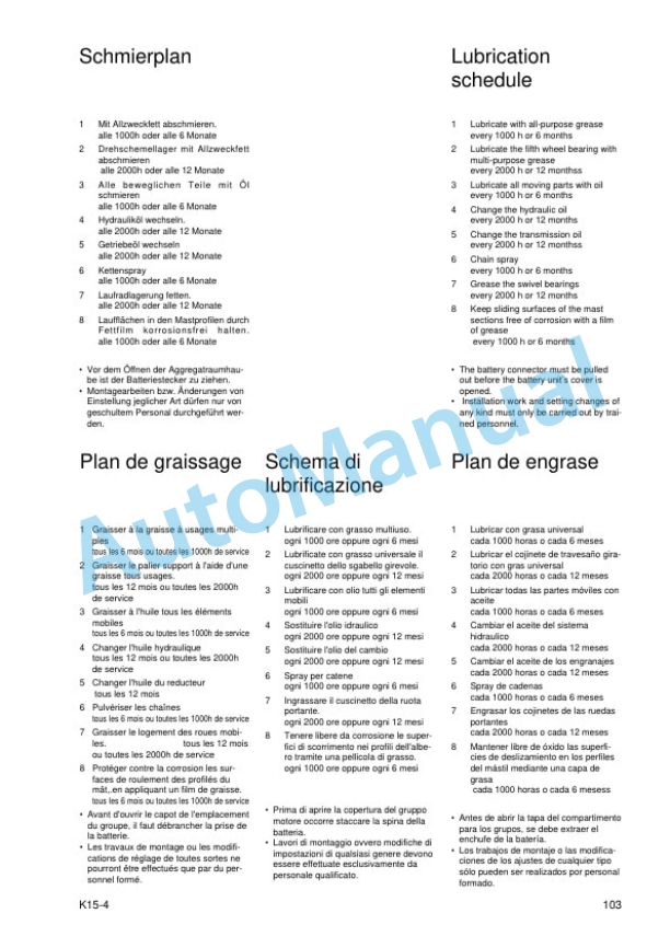 Linde 009-01 - K15-4 Operating Instructions-5