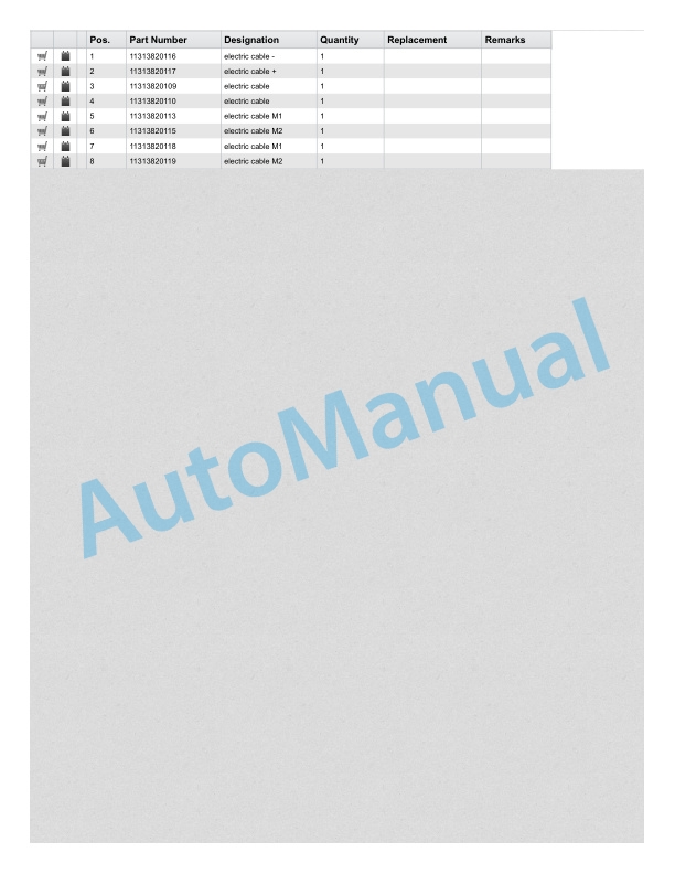 Alternative view of Linde 1131-02 - MT15C Production site Xiamen Spare Parts Manual SN CT1131V20001 and up