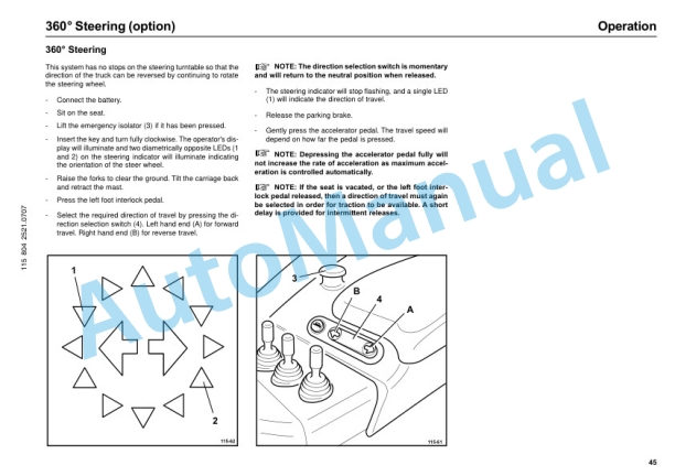 Linde 115-01 - R10C, R12C, R14C, R14HD, R16HD, R16N, R20N Operating Instructions SN 07.00 and up SN up to 11.05-4