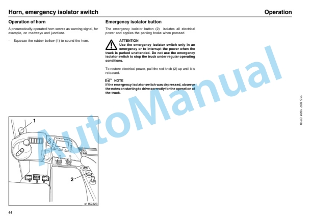 Linde 115-02 - R14 EX, R16 EX, R20 EX Operating Instructions-2
