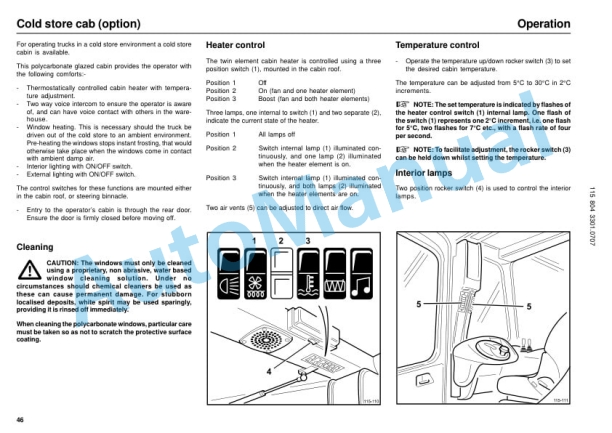 Linde 115-02 - R14, R14HD, R16, R16HD, R16N, R20, R20N Operating Instructions SN 06.02 and up SN up to 10.07-2