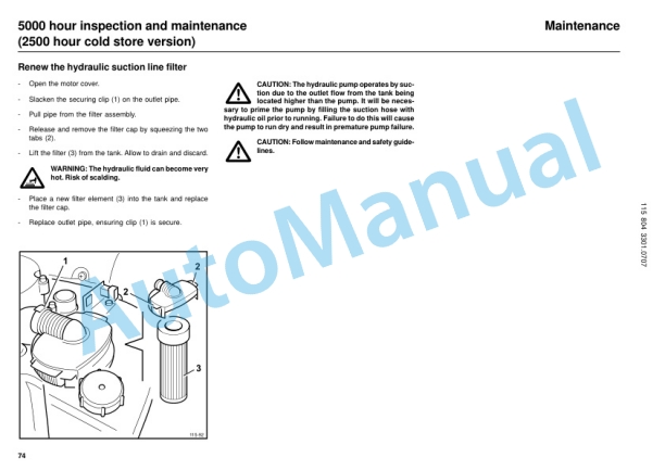 Linde 115-02 - R14, R14HD, R16, R16HD, R16N, R20, R20N Operating Instructions SN 06.02 and up SN up to 10.07-5