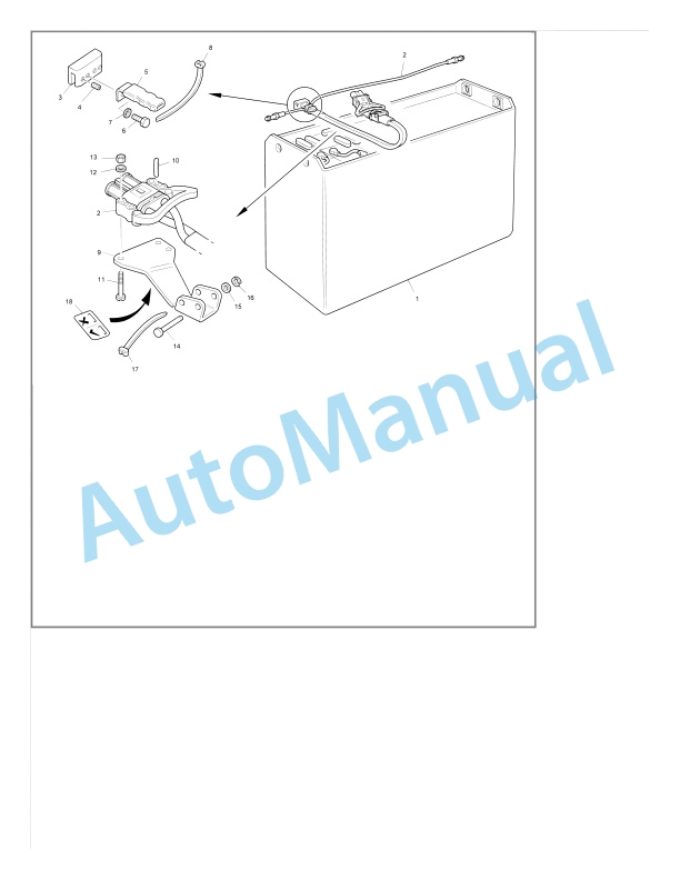 Alternative view of Linde 115-03 - R14G, R16G, R20G Spare Parts Manual SN 10.07 and up SN up to 12.09