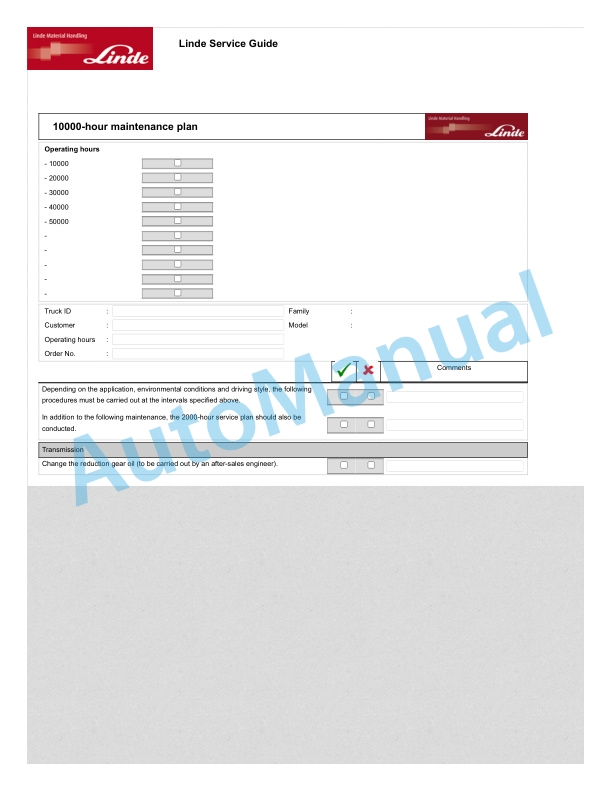 Alternative view of Linde 1158-05 - T20AP05 Production site Xiamen Operating Instructions SN C11158V50001 and up