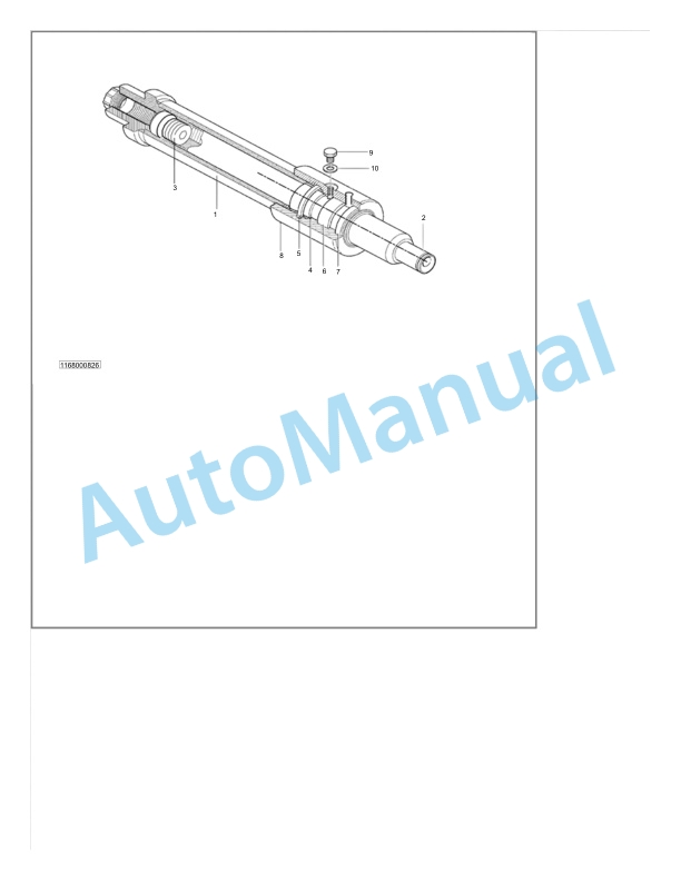 Alternative view of Linde 1169-01 - L10, L12, L14AP, L14C Spare Parts Manual SN 02.10 and up