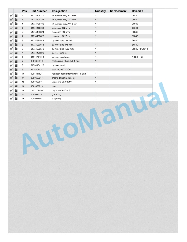 Alternative view of Linde 1173-01 - L-matic HD, L14 to L20AP Spare Parts Manual SN W41173V04922 and P21173V00001 and up