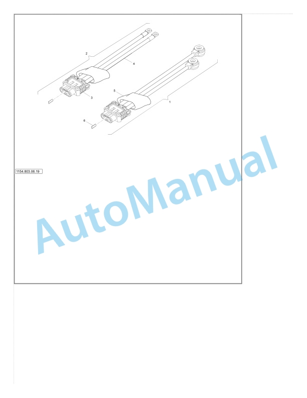 Alternative view of Linde 1174-01 - L14R, L16R Spare Parts Manual SN W41174H00001 and up SN up to W41174V00082