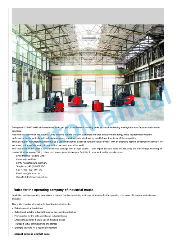 Alternative view of Linde 1218-01 - HT25D, HT30D Operating Instructions SN 04.13 and up