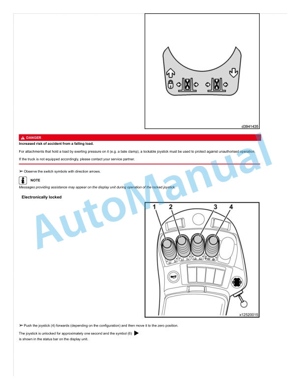 Alternative view of Linde 1252-01 - E20 to E35L Production site Aschaffenburg Operating Instructions