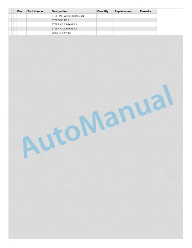 Alternative view of Linde 126-01 - P60Z Spare Parts Manual SN 05.97 and up SN up to 07.2015
