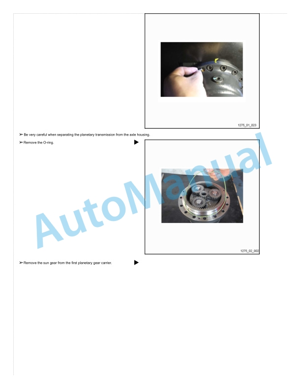 Alternative view of Linde 1275-01 - E16C, E16CH, E16P, E16PH, E20PH Production site Xiamen Workshop Manuals