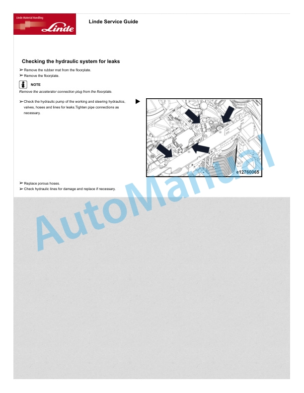 Alternative view of Linde 1276-01 - E25, E25S, E25SH, E30S, E30SH, E35SH Production site Xiamen Operating Instructions