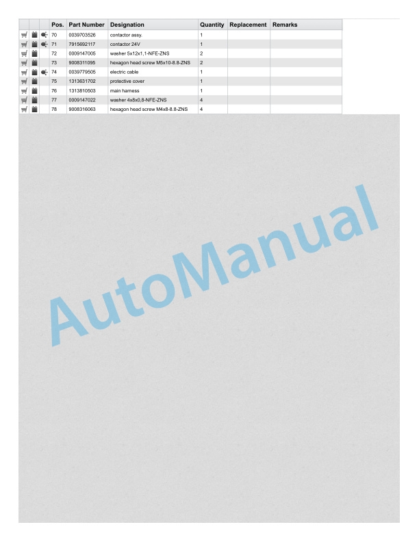 Alternative view of Linde 131-02 - T20, T20AP, T20SP, T20SP ION, T25, T25 AP, T25SP, T25SP ION Spare Parts Manual SN W4X131V05781 and up
