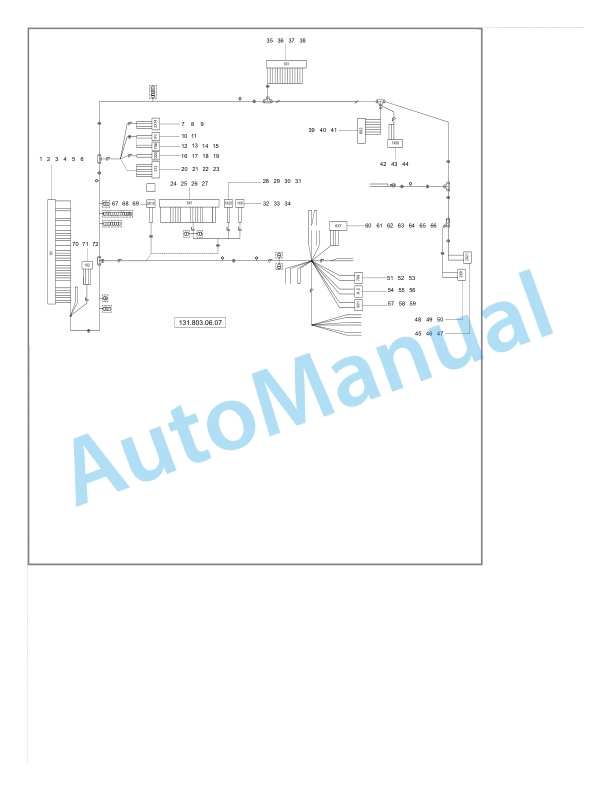 Alternative view of Linde 131-02 - T20SP to T25SP ION Spare Parts Manual SN W4X131G02745 and up SN up to W4X131V05780