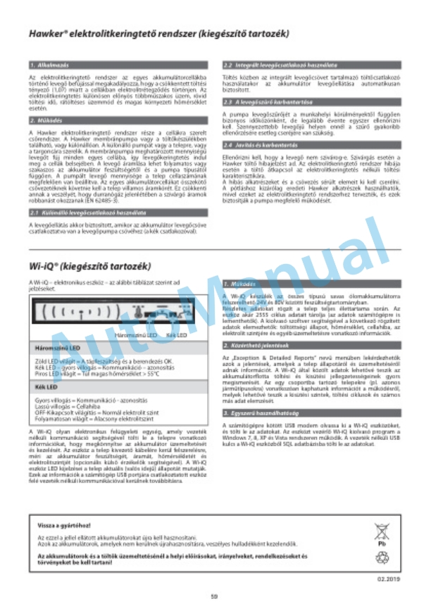 Alternative view of Linde 132-01 - P30 Operating Instructions SN up to W4X132V02231