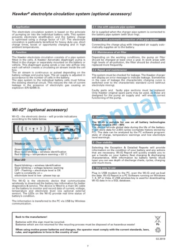 Alternative view of Linde 133-01 - D12, D12HP, D14 Operating Instructions SN 03.07 and up SN up to W4X133V02096