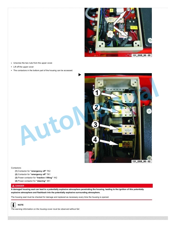 Alternative view of Linde 140-01 - T20 EX Workshop Manuals