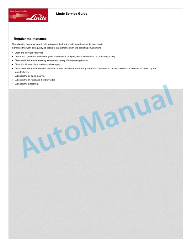 Alternative view of Linde 1408-01 - HT100D, HT80D Operating Instructions