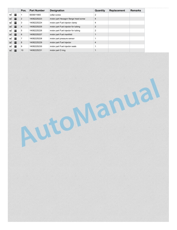 Alternative view of Linde 1408-01 - HT100D, HT80D Spare Parts Manual