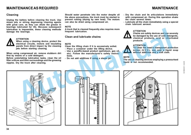 Linde 141-01 - L12L, L12LP, L16AS Operating Instructions-3
