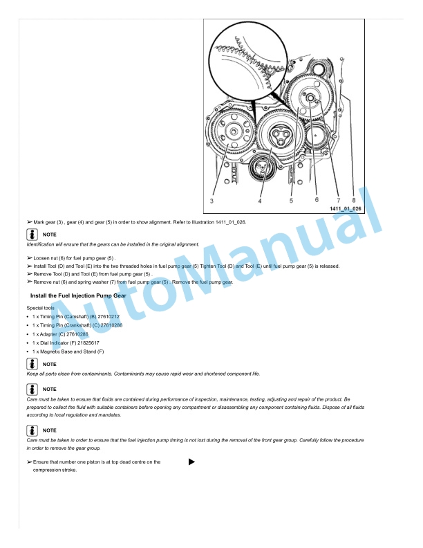 Alternative view of Linde 1411-02 - HT100, HT120, HT140, HT150, HT160 Production site Xiamen Workshop Manuals