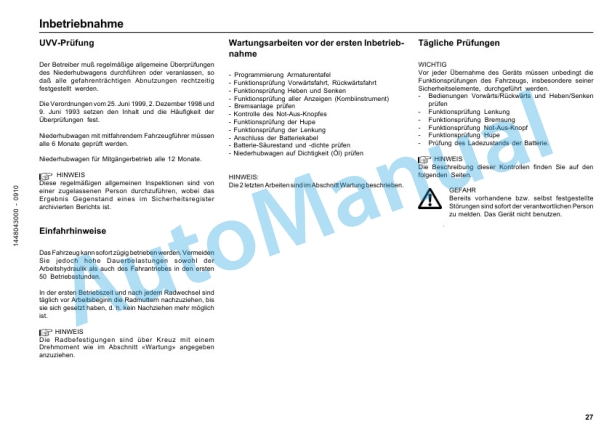 Linde 144-01 - L12LS Operating Instructions-2