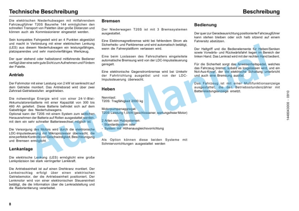 Linde 144-01 - L12LS Operating Instructions-4