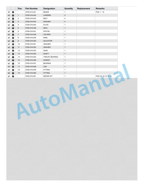Alternative view of Linde 321-01 - HT250, HT280, HT320, HT350, HT420 Spare Parts Manual SN up to 10.95